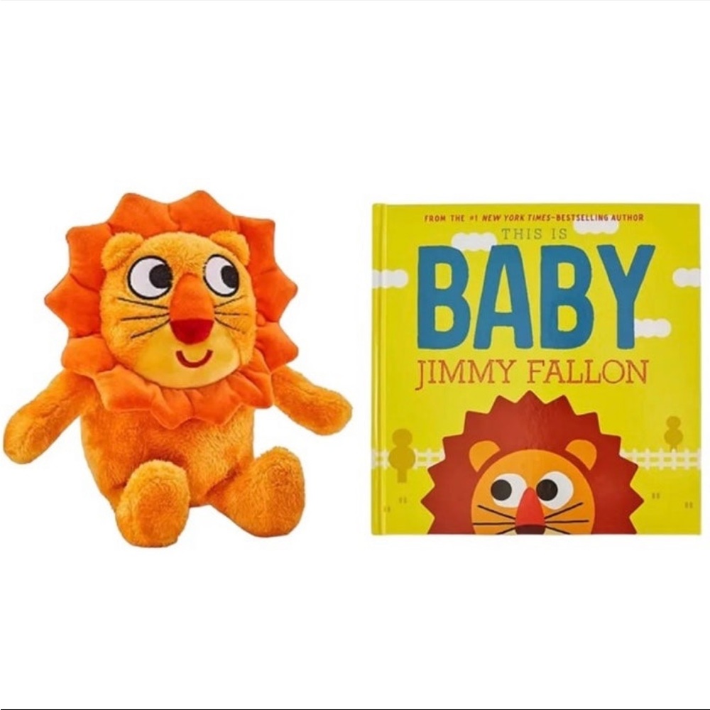 Jimmy Fallon baby book/plush NWT